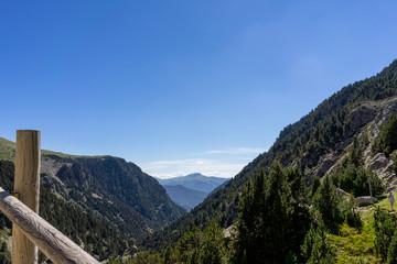 Obraz premium Vall de Nuria in the Catalan Pyrenees, Spain