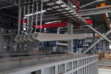 metalworking industry: finishing metal working on horizontal surface grinder machine