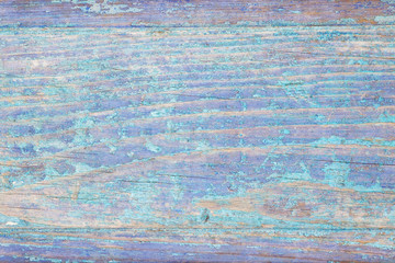Vintage wood background with peeling paint. Through use wash Giving a feeling of looking old and beautiful.