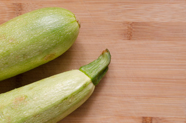 sliced zucchini for cooking, delicious food at home, diet menu