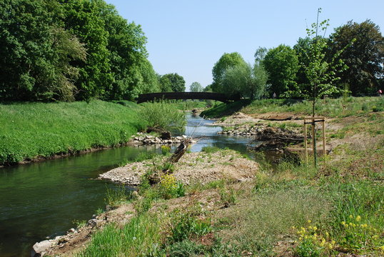 Renaturierte Nidda Karben 2020