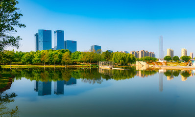 Fototapeta na wymiar Baitang Ecological Botanical Garden, Industrial Park, Suzhou City, Jiangsu Province, China