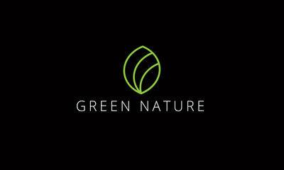 Nature logo design for eco