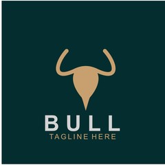 Premium bull logo design