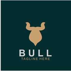 Premium bull logo design