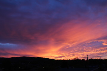 Spring Sunset in Norway