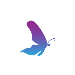 Butterfly Logo Design with modern concept