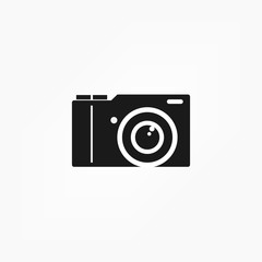 Camera icon flat vector design concept. For website, UI/UX and applications