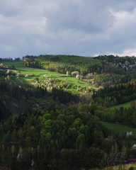 Fototapeta na wymiar view of the countryside