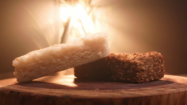 A traditional Brazilian sweet called cocada