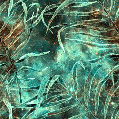 Exotic seamless pattern. Fashion hand drawn 