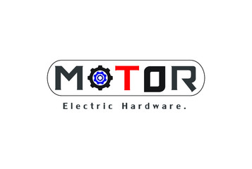 Motor logo and vector design.