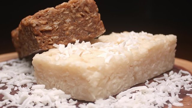 A traditional Brazilian sweet called cocada