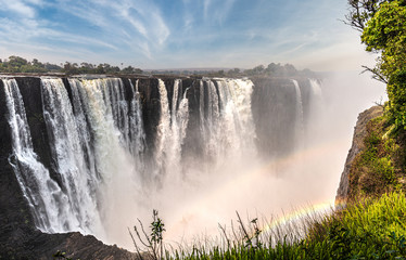 The great Victoria Falls (view from Zimbabwe side)