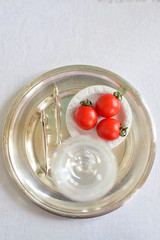 cherry tomatoes in a bowl