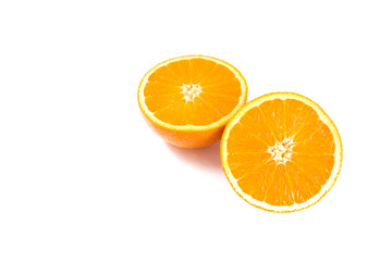 Orange isolated on white background