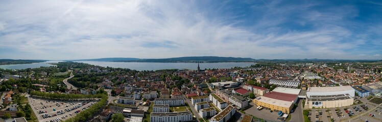 Radolfzell am Bodensee - Drohnenaufnahme