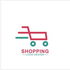 Shopping Logo Illustration Design