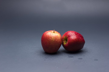 Red fruits, healthy fruits and with antioxidants