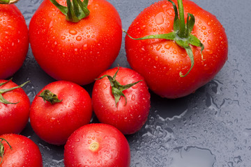 Red fruits, healthy fruits and with antioxidants