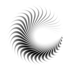 3d shell swirl circle elegant form11