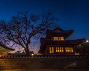 Fototapeta premium night view of the palace of heaven