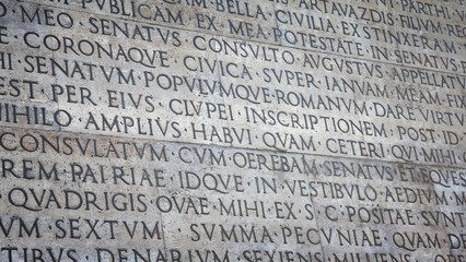 Ara Pacis, Rome. Italian landmarks. © Tupungato