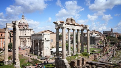 Fototapeta premium Rome, Italy. Italian landmarks.