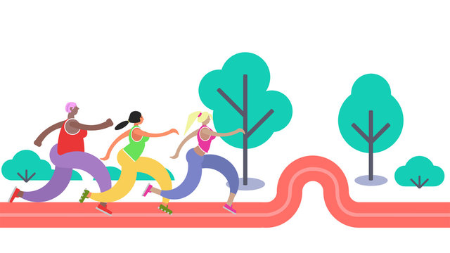 Modern Flat design people and Business concept for Smart Workout, easy to use and highly customizable. Modern vector illustration concept, isolated on white background. - Powered by Adobe