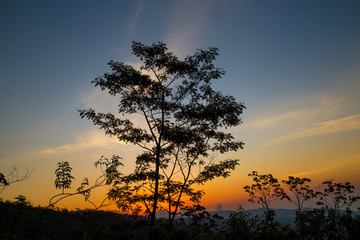 Sunset in Bali Island