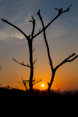 Sunset in Bali Island