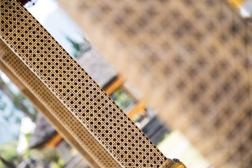 Detail of a Bali temple