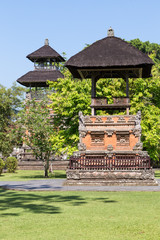 Detail of a Bali temple
