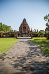 Detail of a Bali temple
