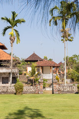 Detail of a Bali temple
