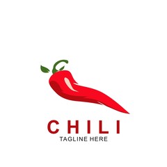 Chili logo design with modern concept