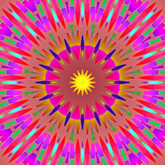 abstract colorful polygonal graphic