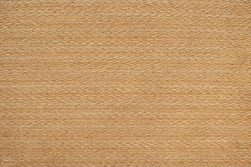 Fotobehang Light brown linen background Weaving Canvas Fabric Texture background. or Natural brown cloth surface . © Ton Photographer4289