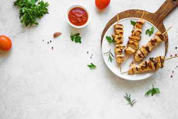 Grilled skewers