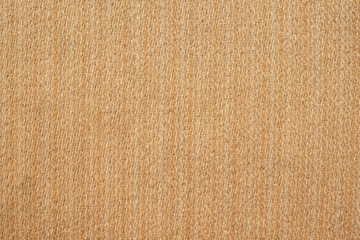 Light brown linen background Weaving Canvas Fabric Texture background. or Natural brown cloth surface .