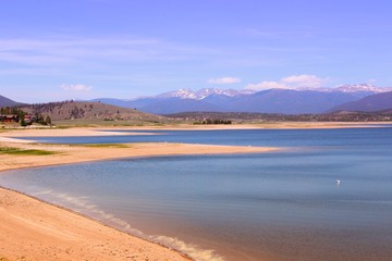 Obraz premium Lake Granby, Colorado - USA landscapes