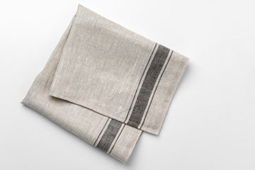 kitchen cloth (napkin) isolated on white background