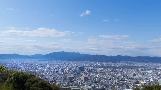 京都風景　タイムラプス