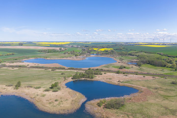 Aussicht auf den Uckersee in der Uckermark