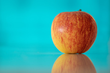 pomme bleu