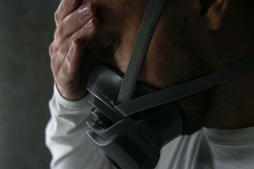 New York, .United States of America - 7 May  2020 :  .the need for protective equipment for medical personnel in america.