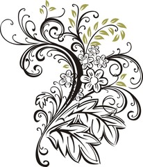 floral design element