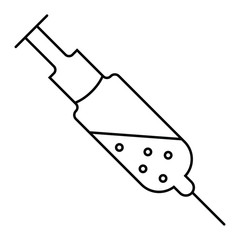 medicine medical line icon vector