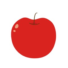 りんごのイラスト