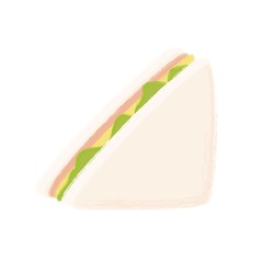 サンドイッチのイラスト